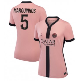 Paris Saint-Germain Marquinhos #5 Tredje skjorte til dame 2024-25 Kortermet